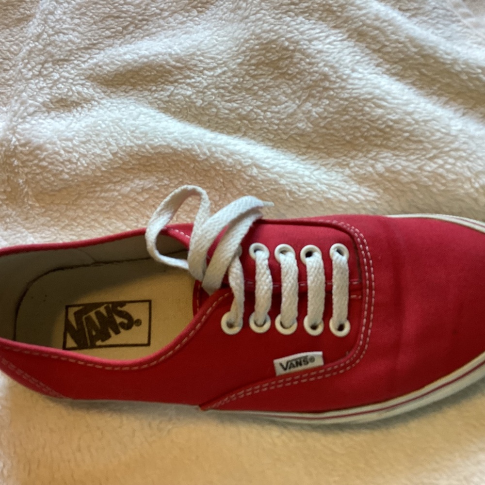 Red Vans - Picture 3 of 4